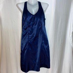 Richard Chai deep indigo blue sleeveless dress